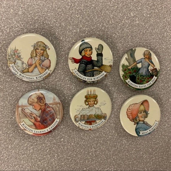 American Girl Other - American Girl: Meet Kirsten Pin Set